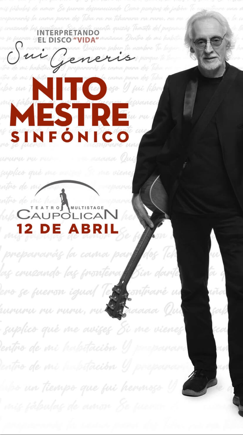 Nito Mestre en teatro caupolicán