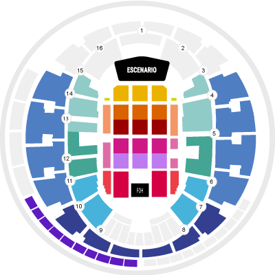 mapa evento