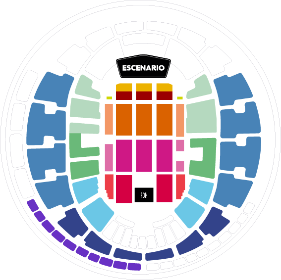 mapa movistar arena