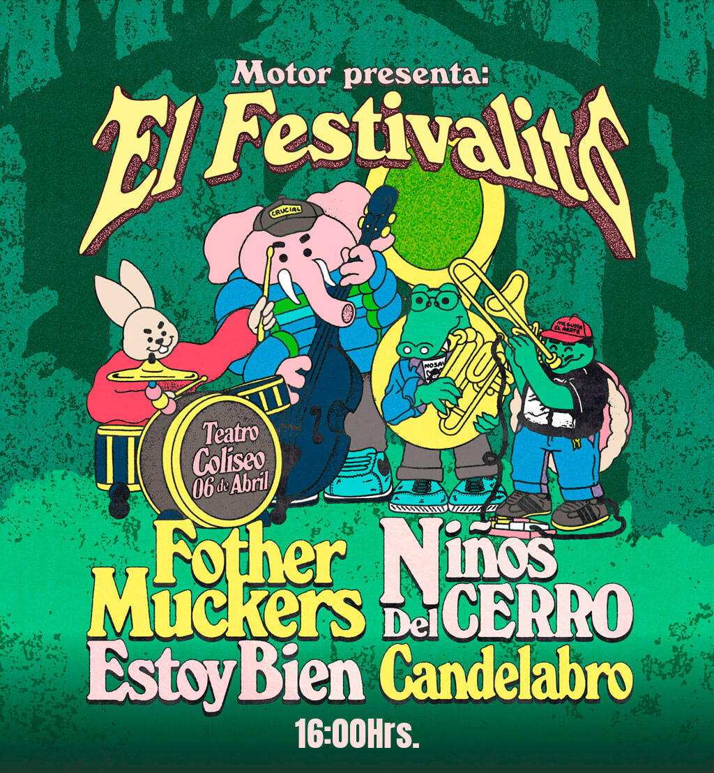 El Festivalito - 6 de abril - 16:00 horas - Teatro Coliseo