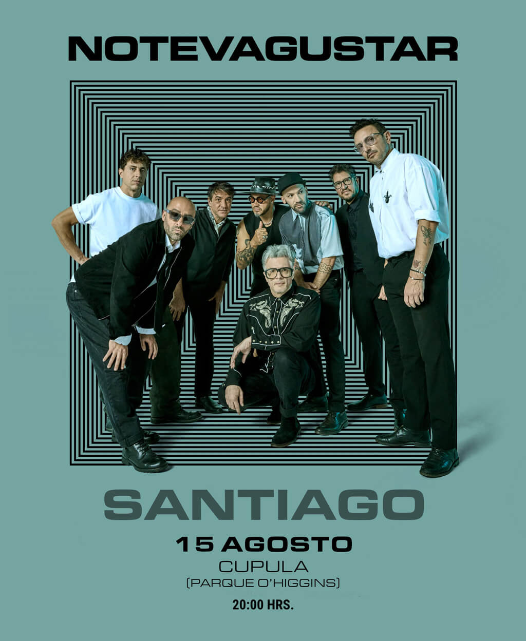 No te va gustar - Cúpula (Parque O'higgins) / 15 de agosto - 20:00 hrs.