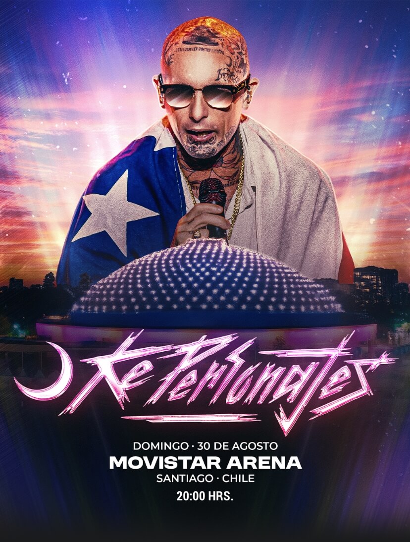 Ke Personajes en Movistar Arena – 30 de agosto en vivo