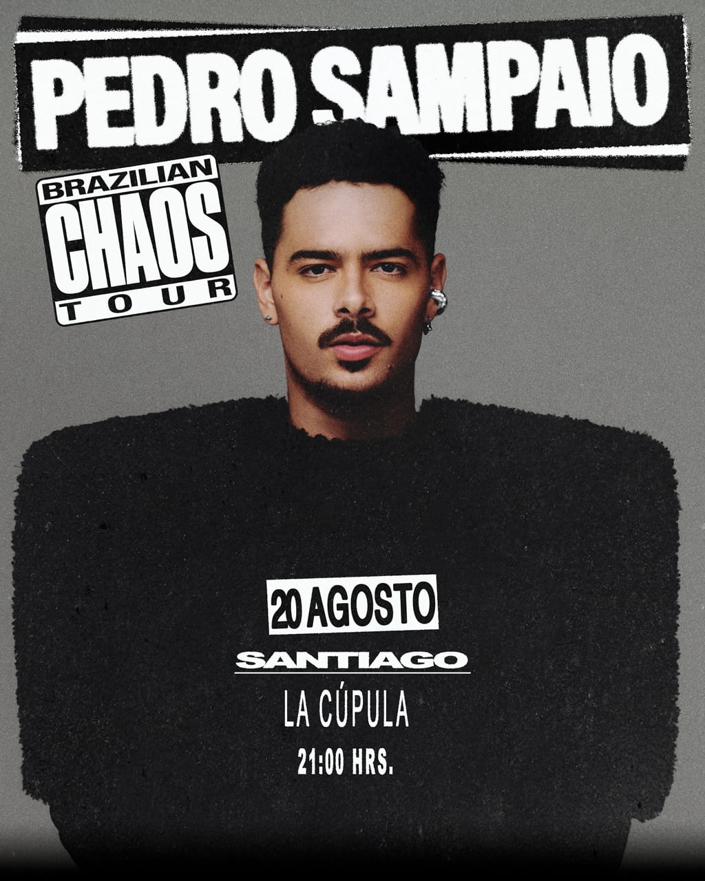 Pedro Sampaio en Chile 2026 | La Cúpula – 20 de agosto 21:00 hrs