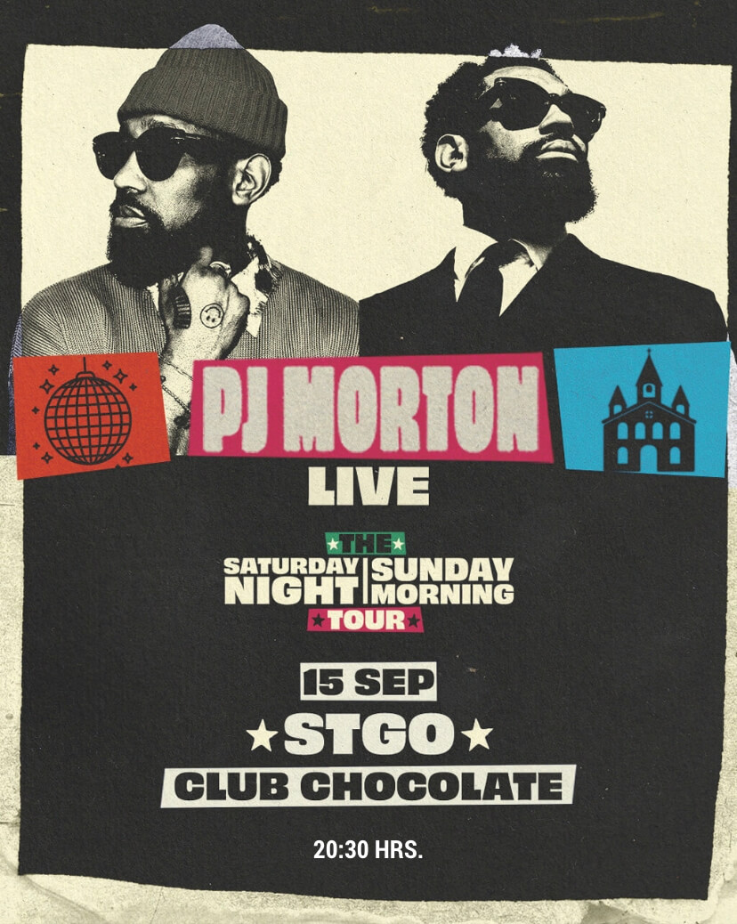 PJ Morton en Chile 2026 | Club Chocolate – 15 de septiembre 20:30 hrs