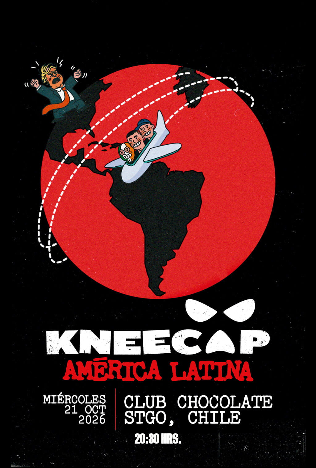 KNEECAP en Chile 2026 | Club Chocolate – 21 de octubre 20:30 hrs.