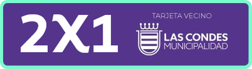 2x1 Tarjeta Vecino Las Condes