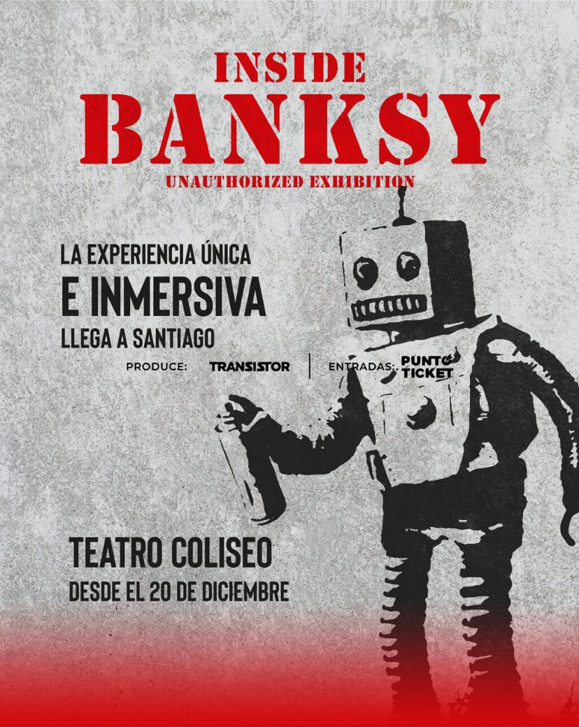 INSIDE BANKSY - Experiencia Inmersiva en Teatro Coliseo