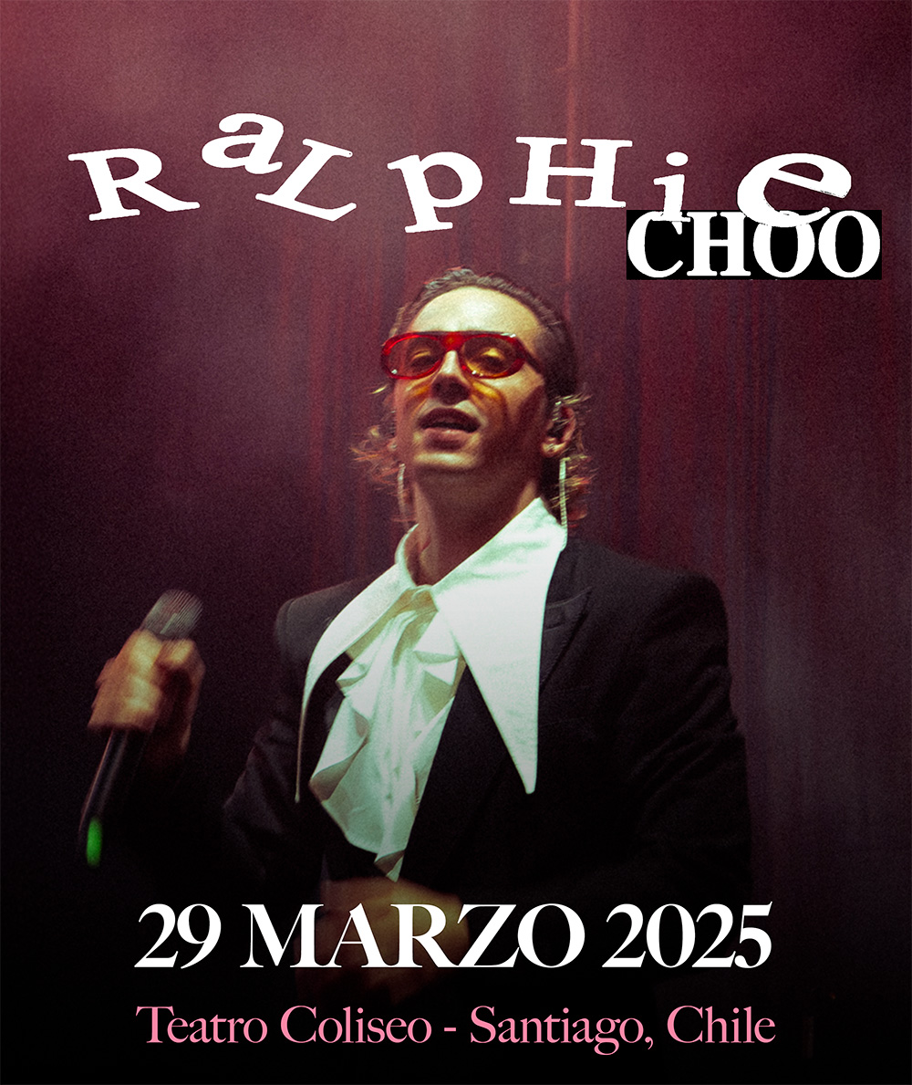 Ralphie Choo en Chile | 29 de marzo 2025 en Teatro Coliseo | Entradas en Punto Ticket