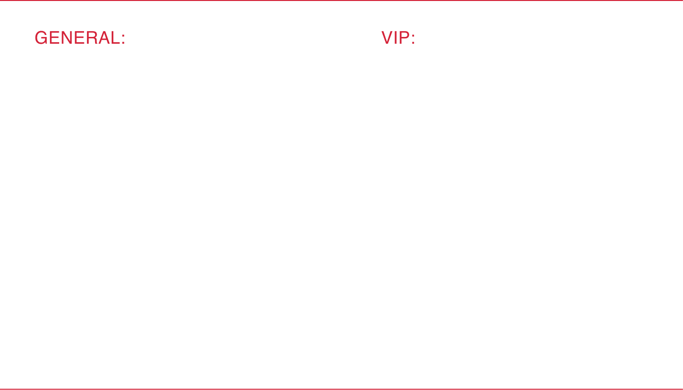datos general y vip