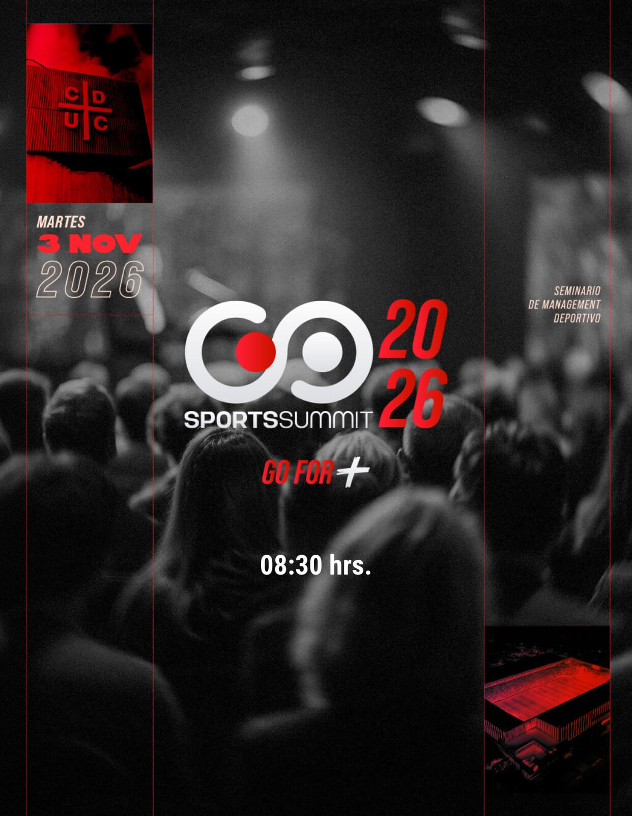 Go Sport Summit 2026 en Chile | Claro Arena – 3 de noviembre 08:30 hrs | Venta de entradas en Punto Ticket