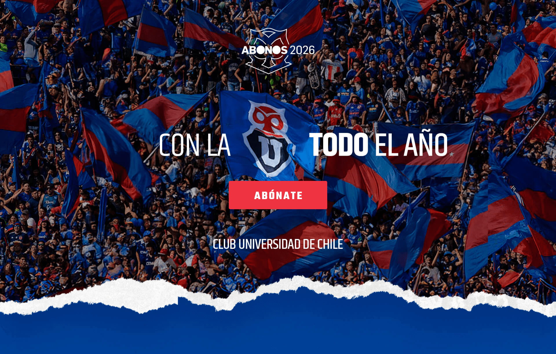 Abonos 2026 Universidad de Chile