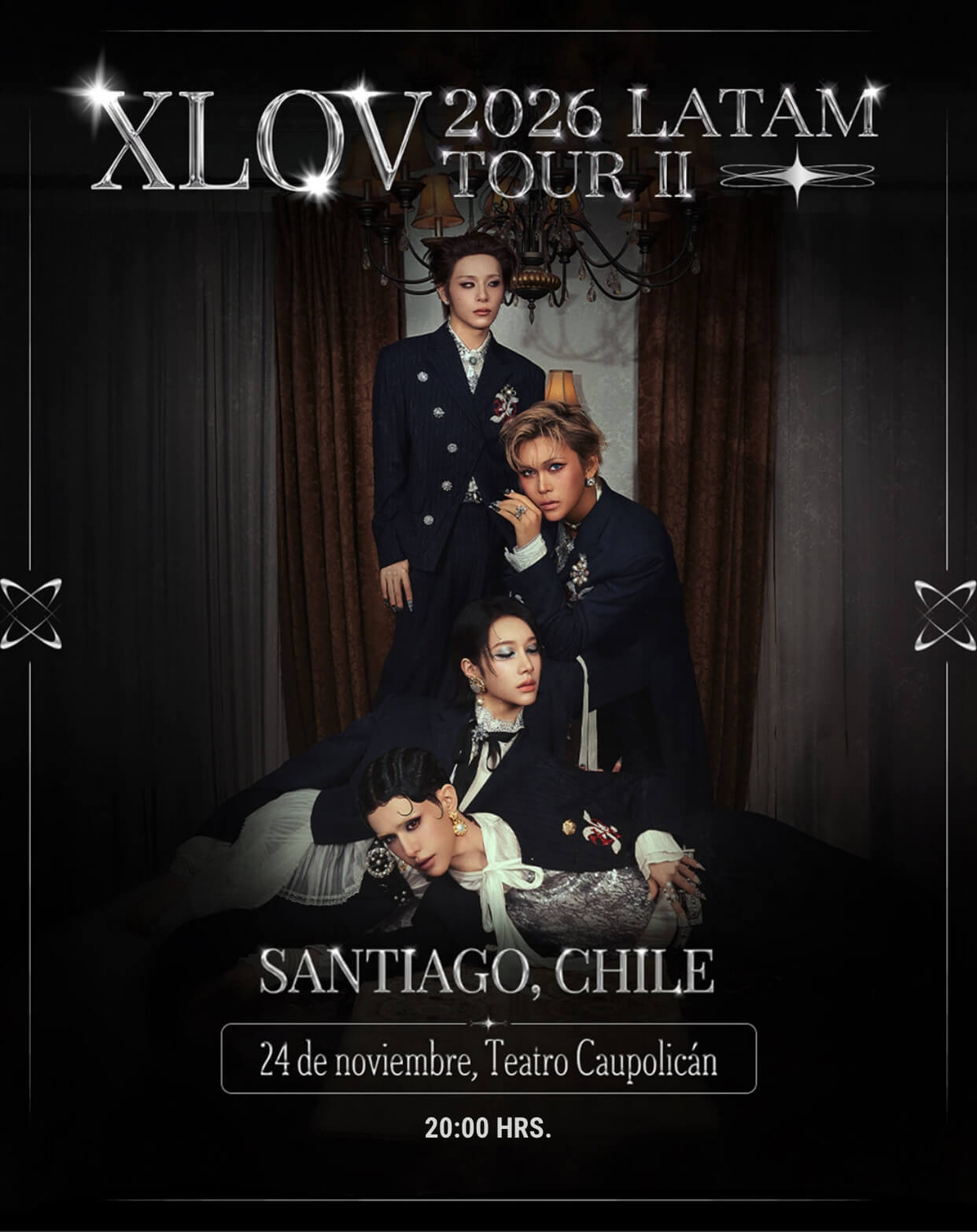 XLOV en Chile 2026 | Teatro Caupolicán – 24 de noviembre 20:00 hrs