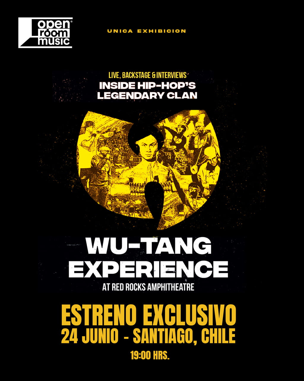 WU-TANG EXPERIENCE en Santiago | Teatro Mori Parque Arauco – 20 de mayo 19:00 hrs.