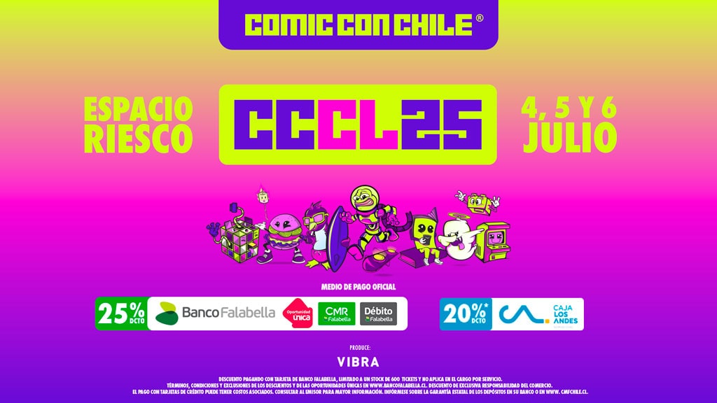 comicon chile 2025 puntoticket