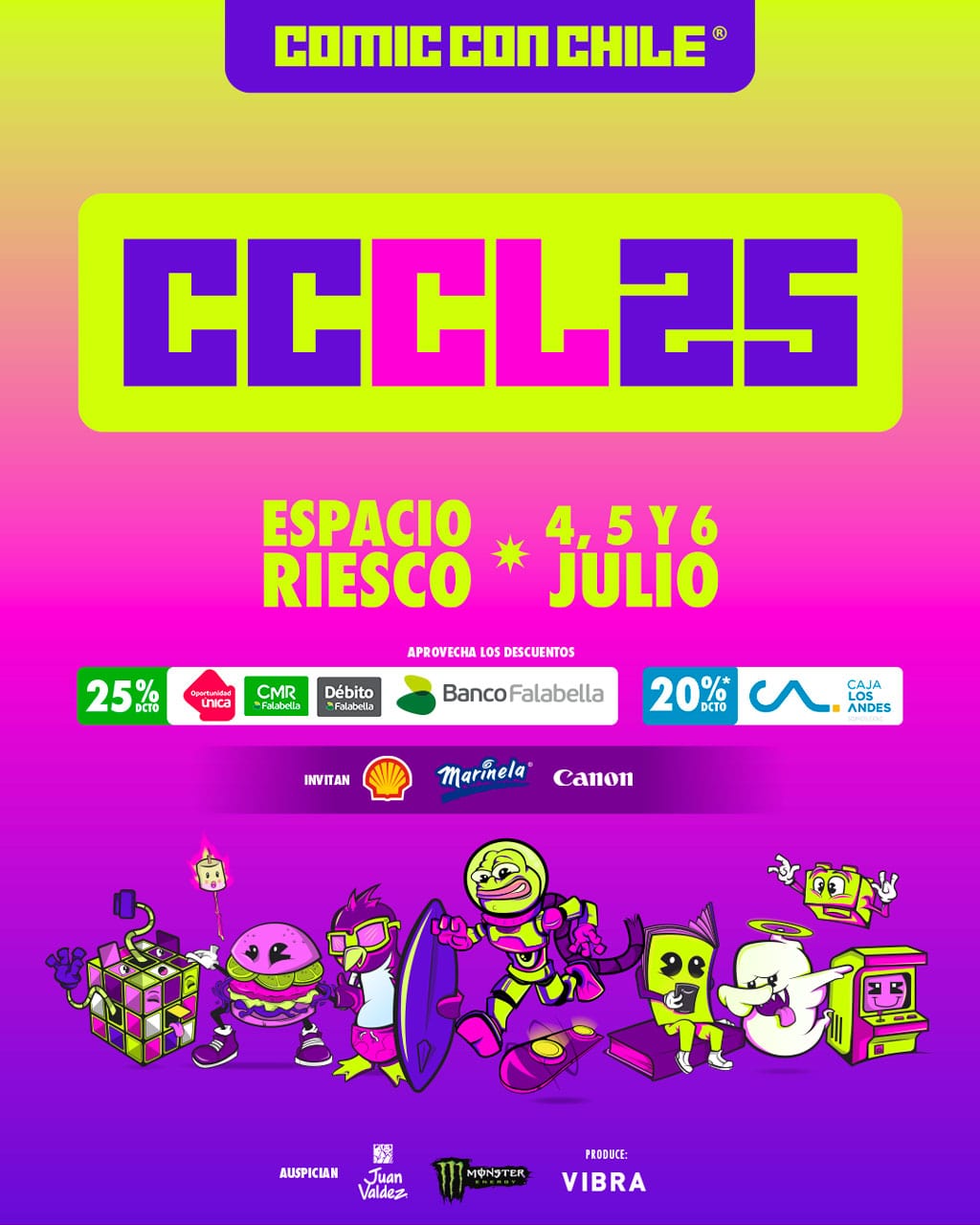 comicon chile 2025 puntoticket