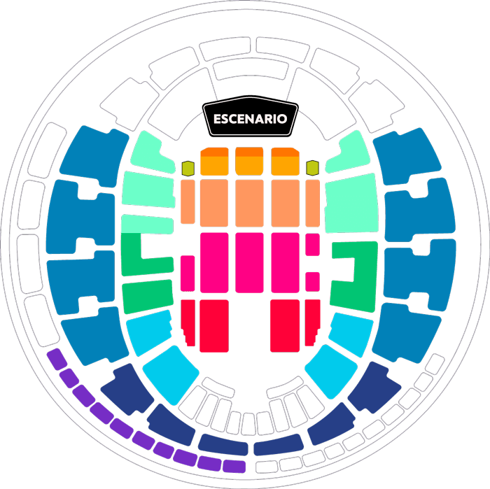 mapa movistar arena