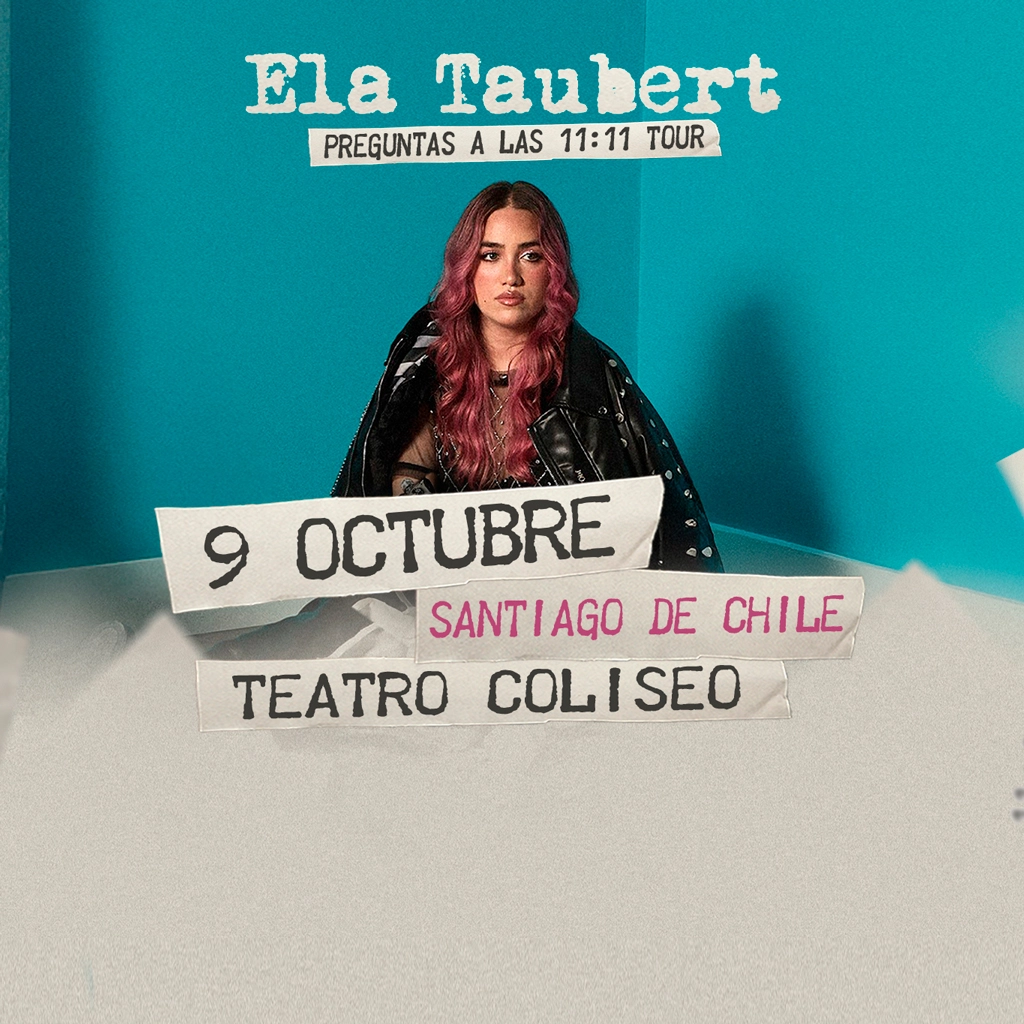 Ela Toubert - 9 de octubre - Teatro Coliseo