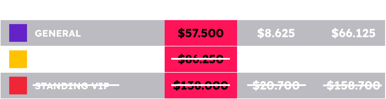 tabla de precios preventa 2