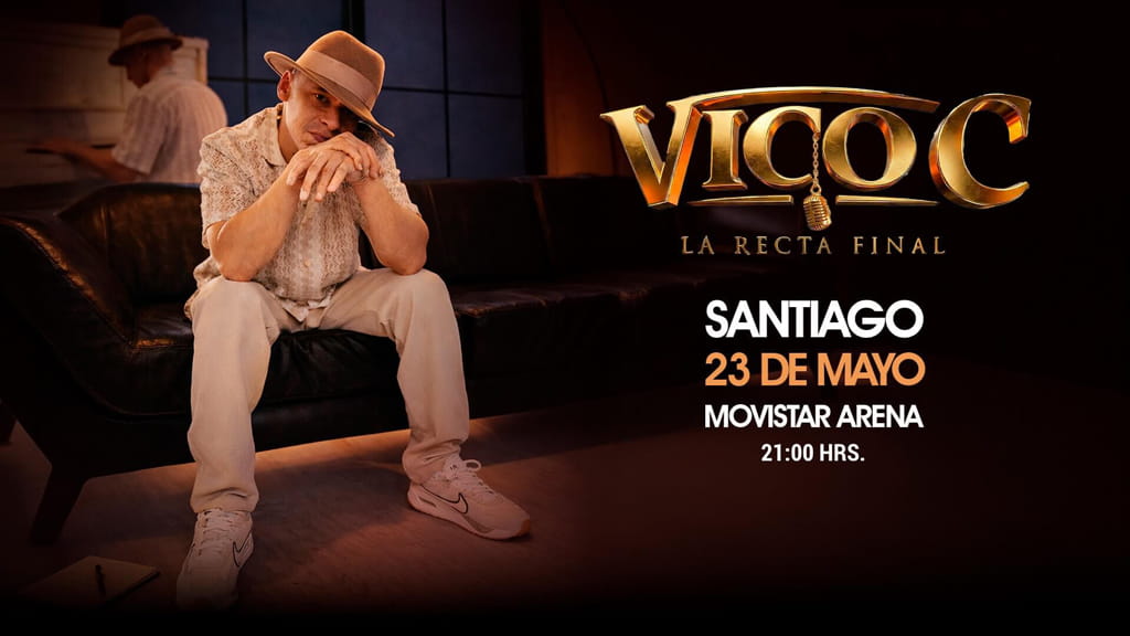 Vico C en Chile 2026 | La Recta Final en Movistar Arena – 23 de mayo