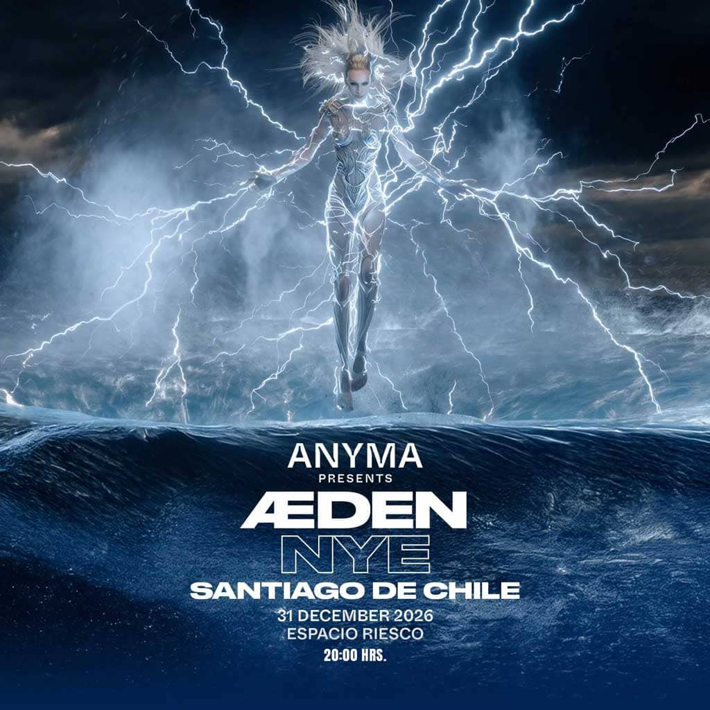 Anyma en Chile 2026 | Espacio Riesco – 31 de diciembre 20:00 hrs