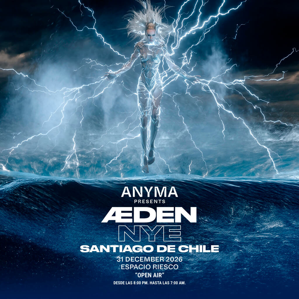 Anyma en Chile 2026 | Espacio Riesco – 31 de diciembre 20:00 hrs