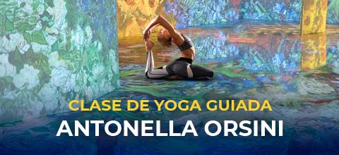  Beyond Van Gogh - Clase de Yoga Movistar Arena - Santiago Centro