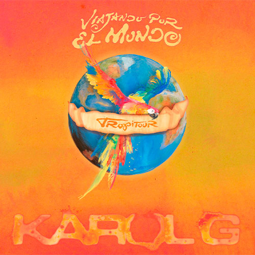 Afiche de Karol G - Viajando por el Mundo TropiTour
