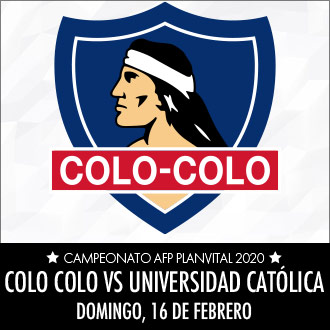  Colo-Colo vs. U. Católica Estadio Monumental - Macul