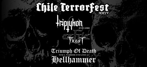  CHILE TERRORFEST Teatro Caupolicán - Santiago Centro