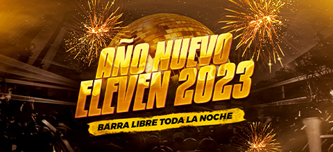  Año nuevo Eleven 2023 Sala Metrónomo - Santiago Centro