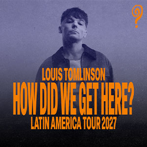 Imagen Louis Tomlinson - How Did We Get Here? Latin America Tour