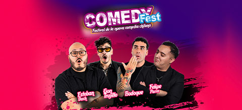  Caupolicán Comedy Fest Teatro Caupolicán - Santiago Centro