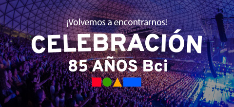  Bci 85 Años Movistar Arena - Santiago Centro