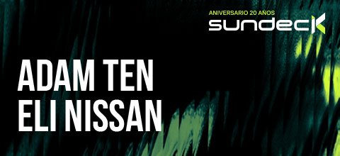  Sundeck Aniversario | Adam Ten | Sala Omnium - Las Condes