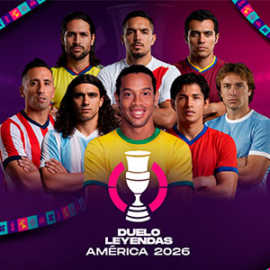 Imagen Duelo Leyendas América 2026
