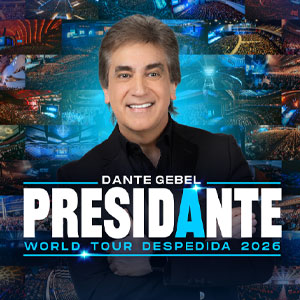 Imagen Dante Gebel - Presidante 2026 - World Tour Despedida