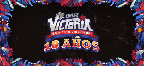  Aniversario 18 Años Bar Victoria Teatro Caupolicán - Santiago Centro