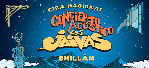  Gira Concierto Acustico los Jaivas 2025 Teatro Municipal de Chillan - Chillán