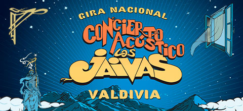  Gira Concierto Acustico los Jaivas 2025 Teatro Regional Cervantes - Valdivia