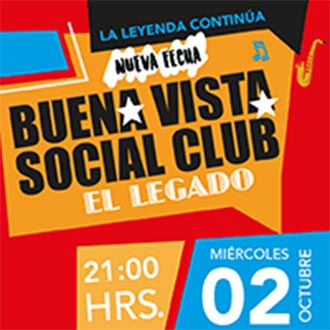  Buena Vista Social Club: El Legado Centro Cultural San Ginés - Sala Principal - Providencia