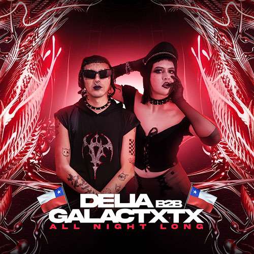 Afiche de Sunset Live Pucón: Galactxtx B2B Delia All night Long