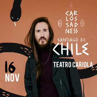  Carlos Sadness Teatro Cariola - Santiago Centro