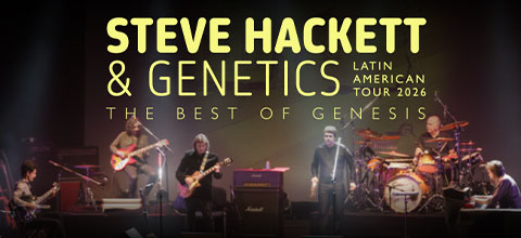  Steve Hackett + Genetics Teatro Caupolicán - Santiago Centro