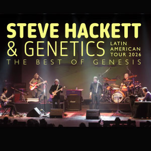 Imagen Steve Hackett + Genetics