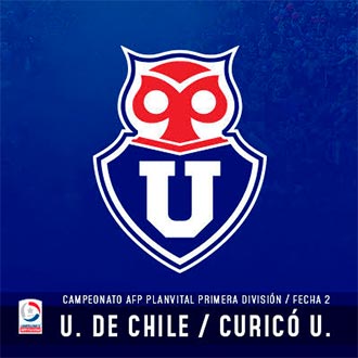  Universidad de Chile vs. Curicó Unido Estadio Nacional - Ñuñoa