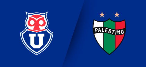  Universidad de Chile vs. Palestino Estadio Nacional - Ñuñoa