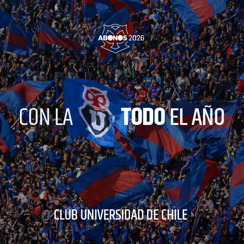 Abono Universidad De Chile - Temporada 2026