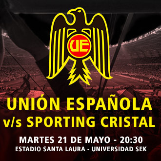  Unión Española vs. Sporting Cristal Estadio Santa Laura - Universidad SEK - Santiago Centro