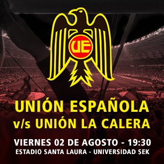  Unión Española vs. Unión La Calera Estadio Santa Laura - Universidad SEK - Santiago Centro