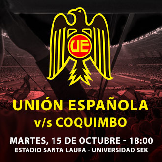  Unión Española vs. Coquimbo Unido Estadio Santa Laura - Universidad SEK - Santiago Centro